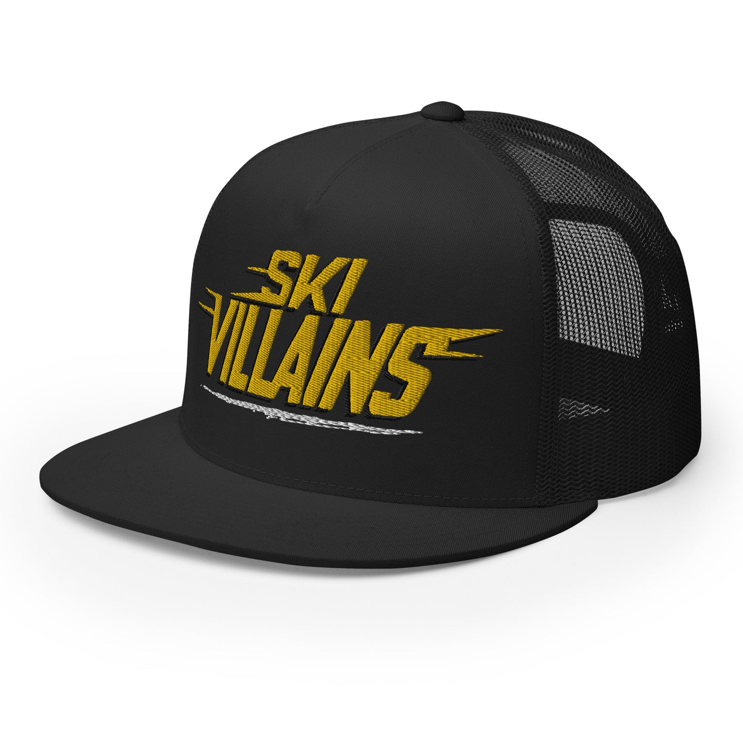 SKI VILLAINS WHITE LINE - Trucker Hat