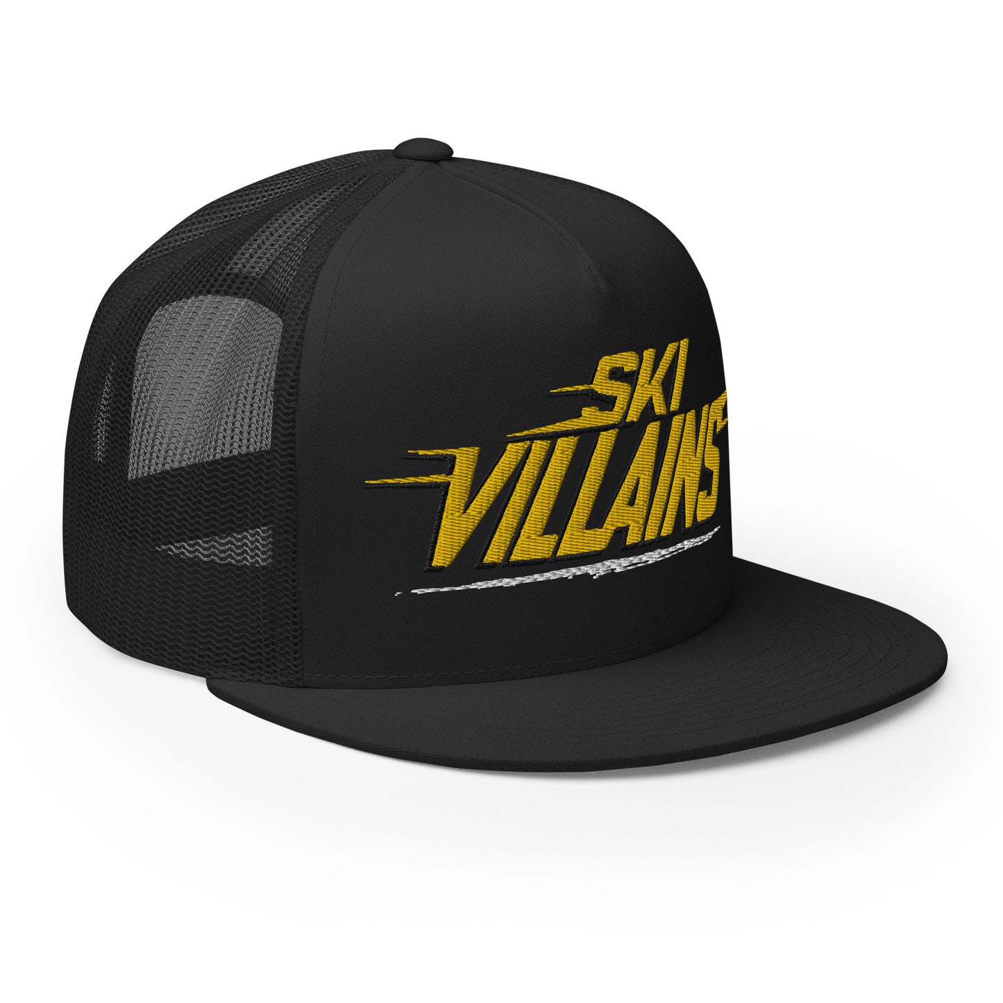 SKI VILLAINS WHITE LINE - Trucker Hat