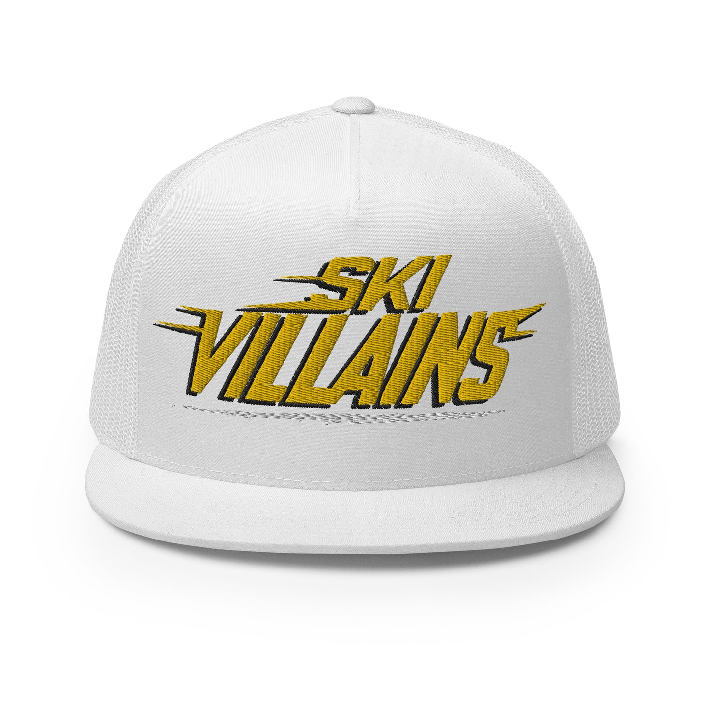 SKI VILLAINS WHITE LINE - Trucker Hat