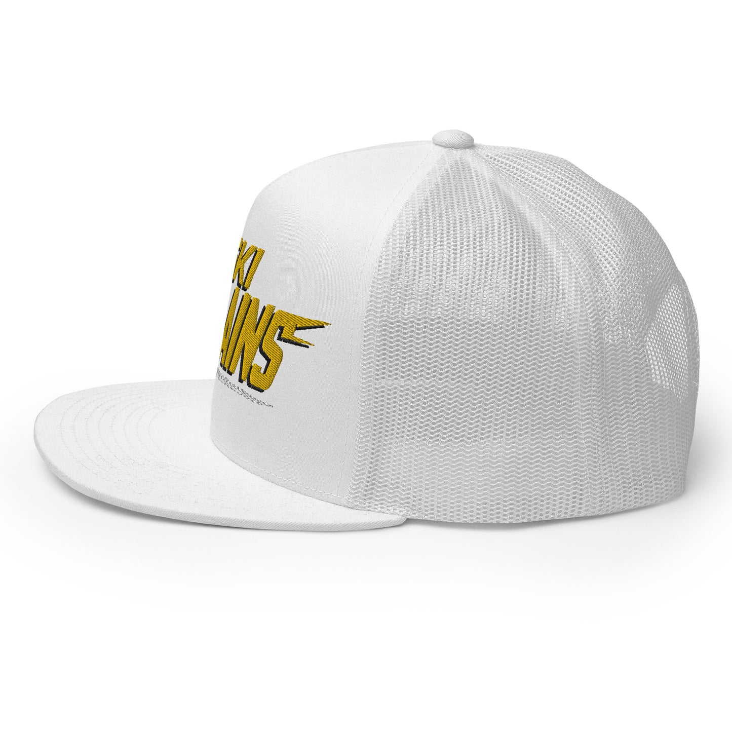 SKI VILLAINS WHITE LINE - Trucker Hat