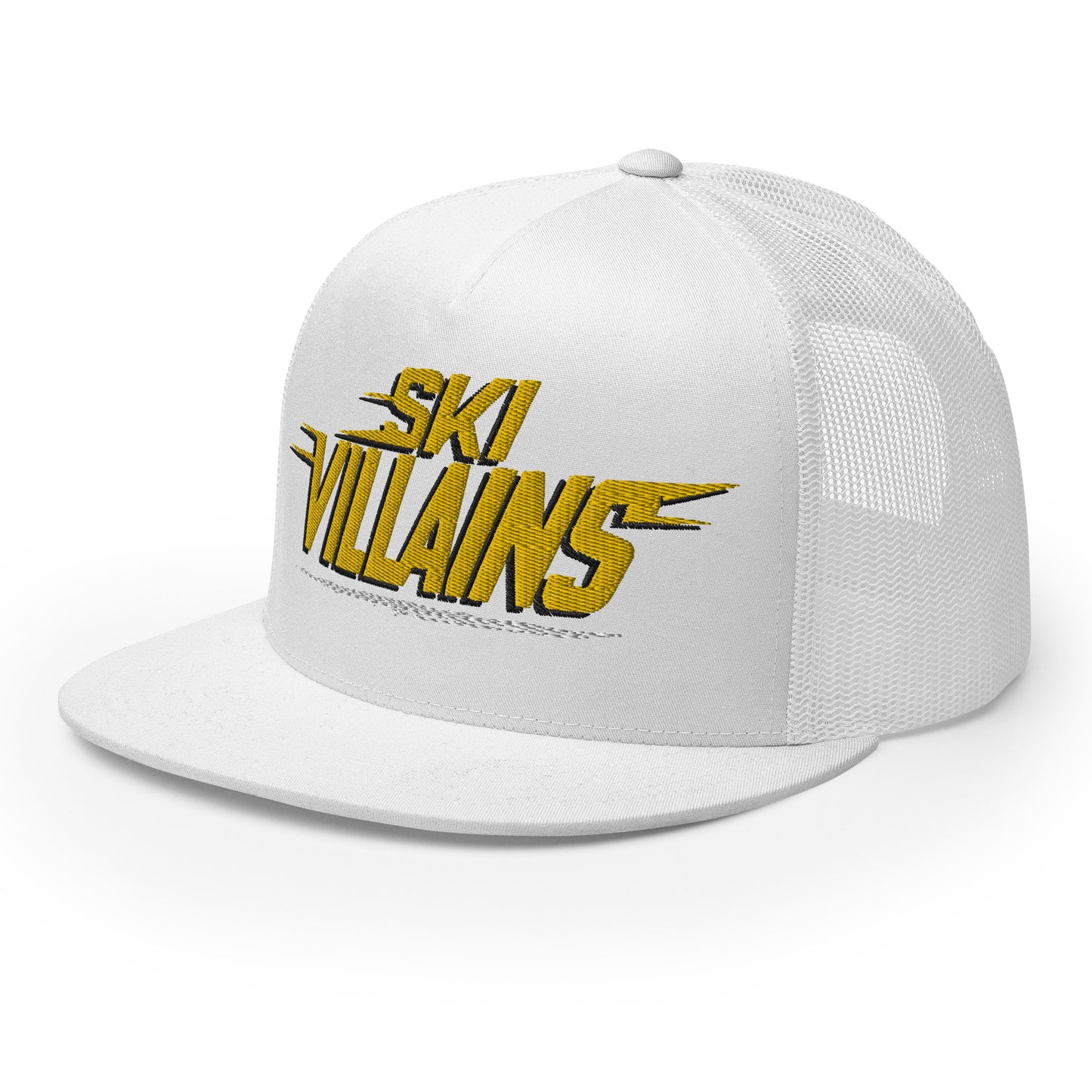 SKI VILLAINS WHITE LINE - Trucker Hat