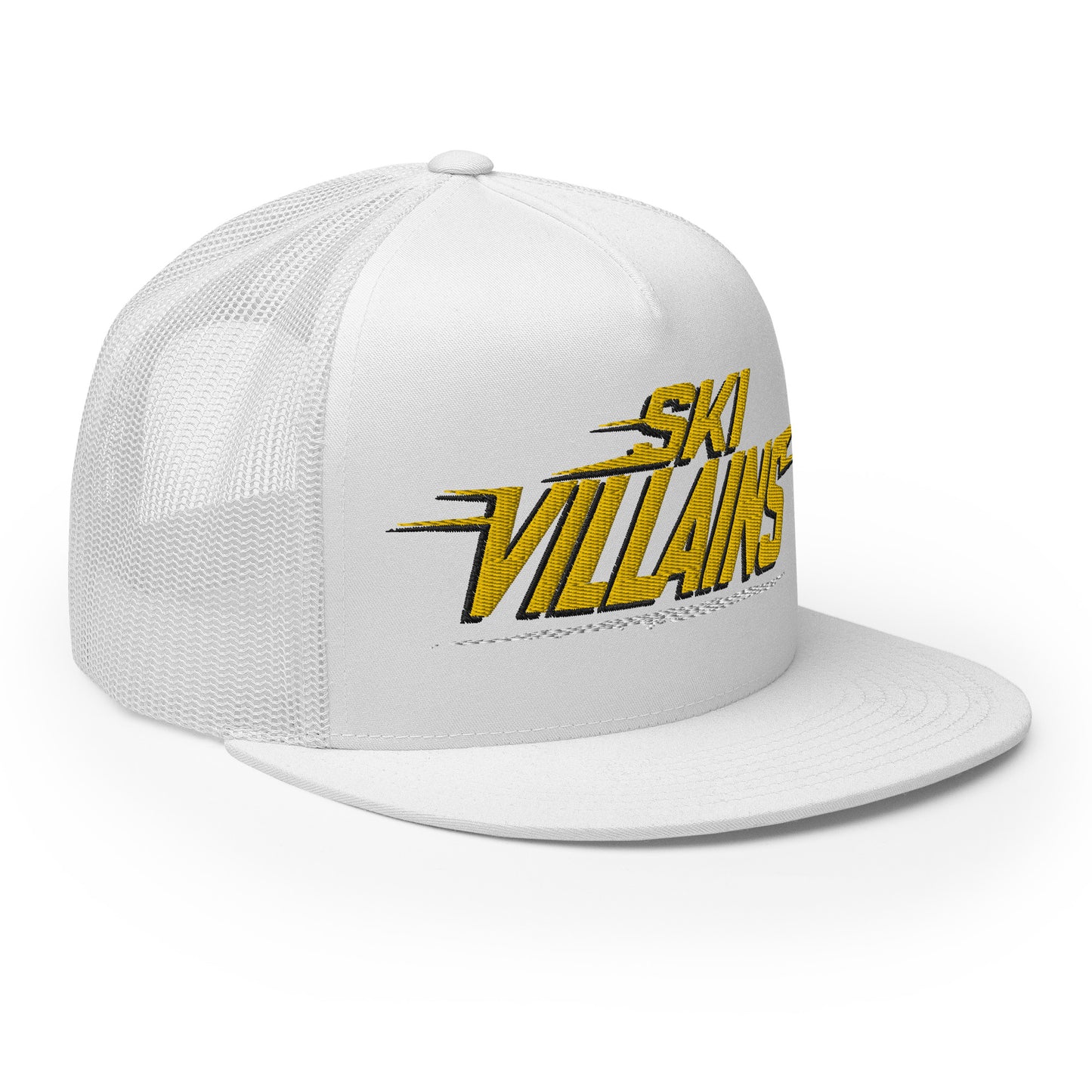 SKI VILLAINS WHITE LINE - Trucker Hat