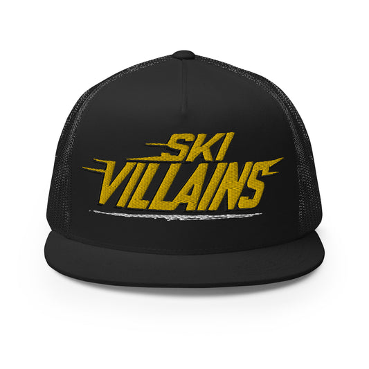 SKI VILLAINS WHITE LINE - Trucker Hat