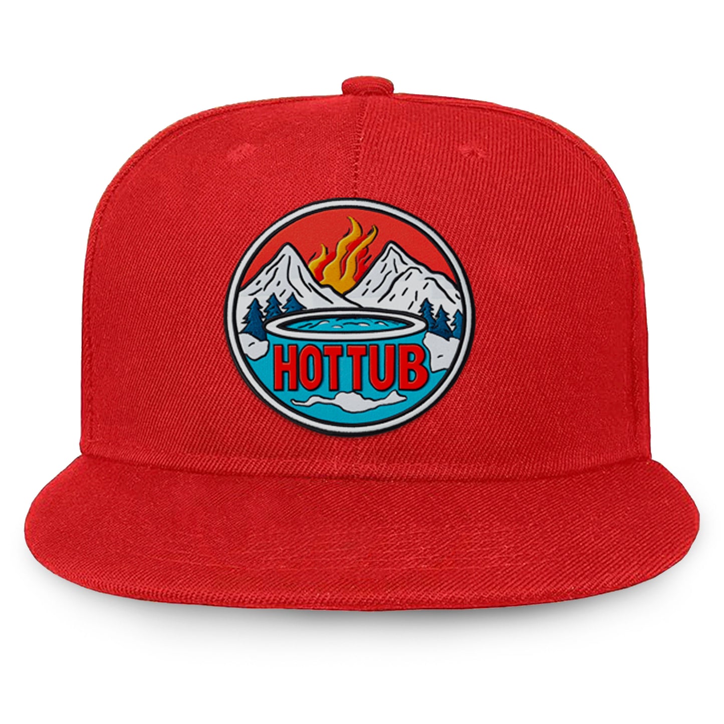 HOT TUB PATCH - Flat Bill Hat