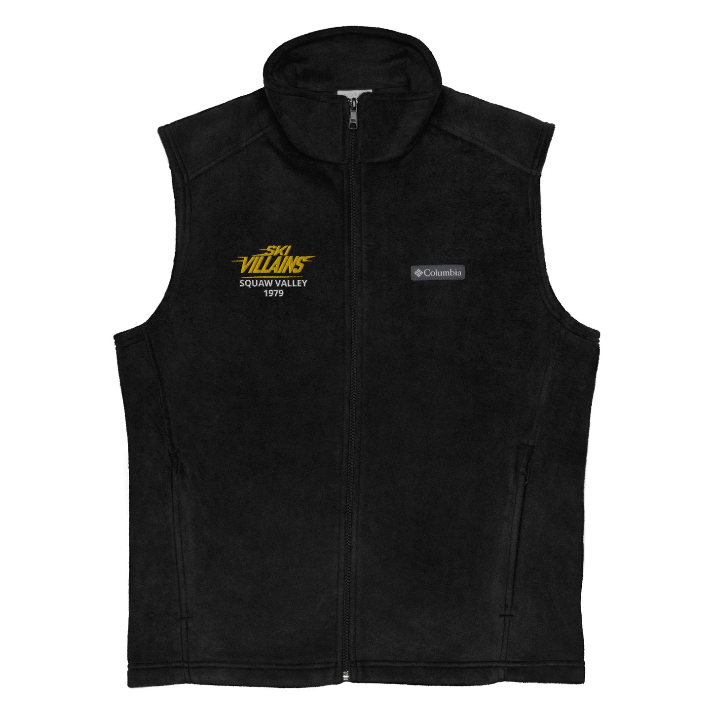 1979 SQUAW VALLEY - Embroidered Fleece Vest