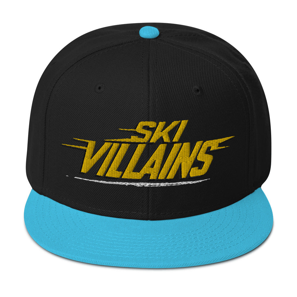 SKI VILLAINS WHITE LINE - Snapback Hat