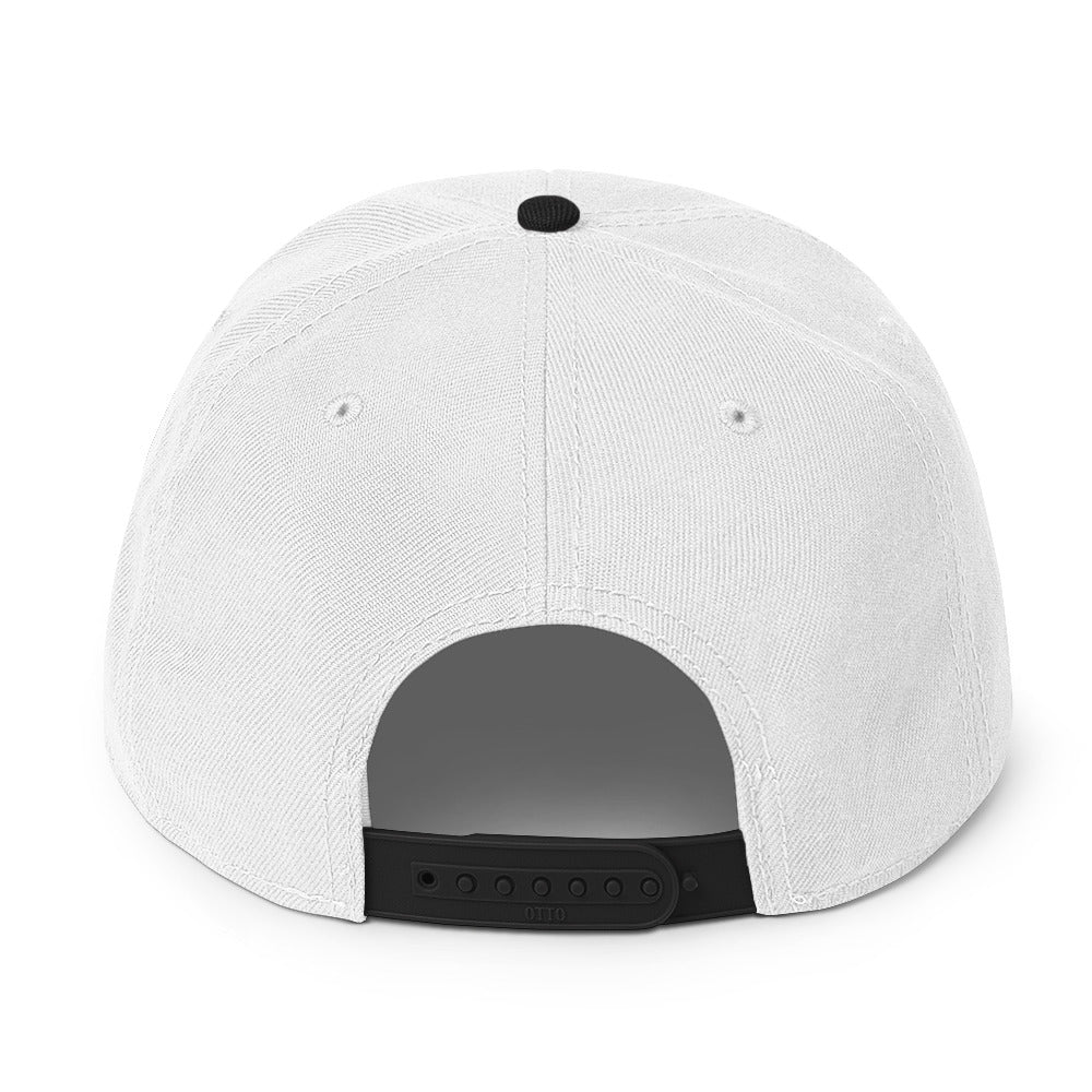 SKI VILLAINS WHITE LINE - Snapback Hat