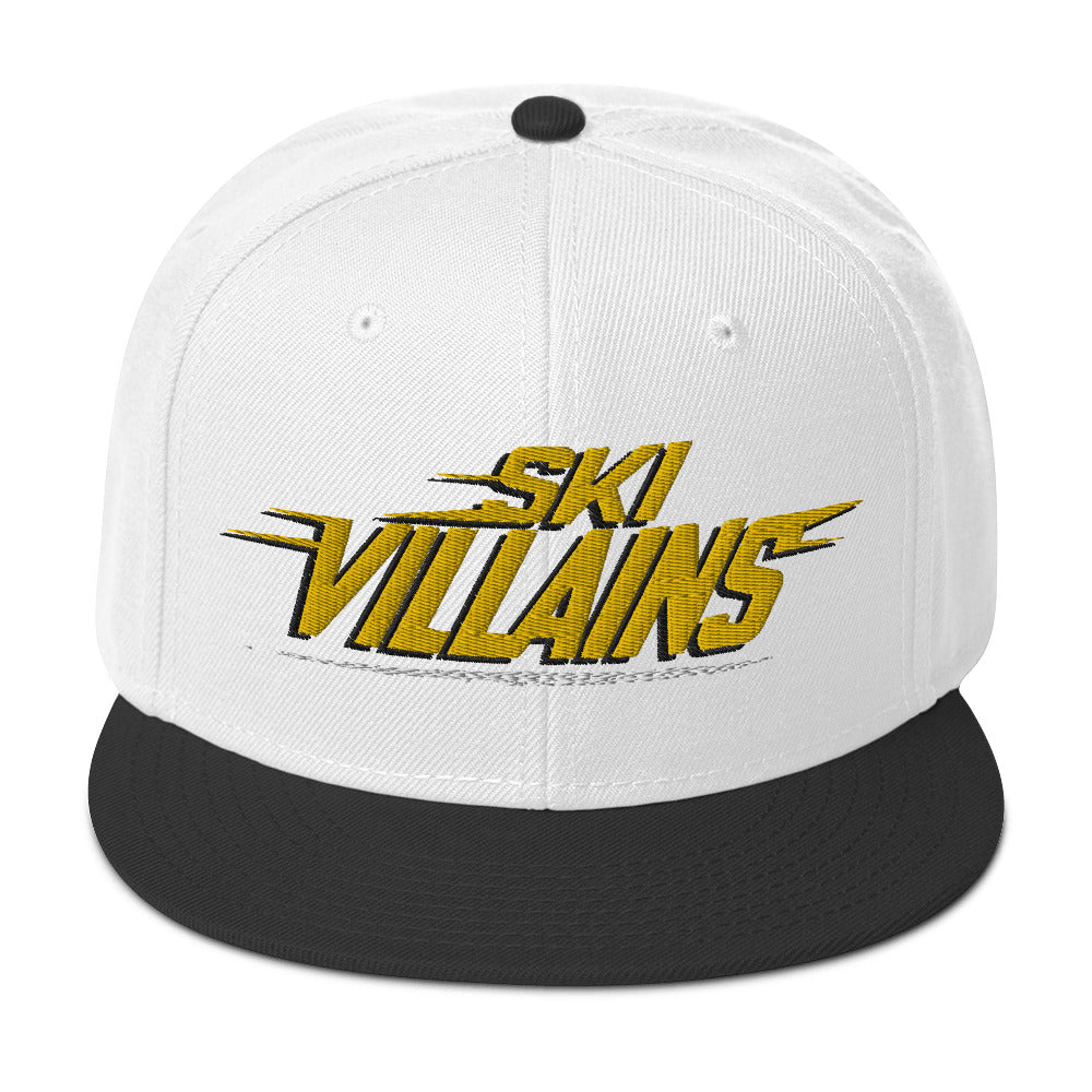 SKI VILLAINS WHITE LINE - Snapback Hat