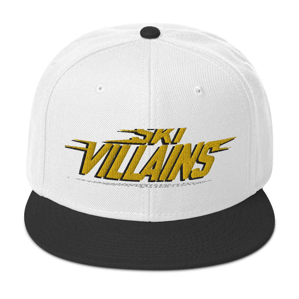 SKI VILLAINS WHITE LINE - Snapback Hat