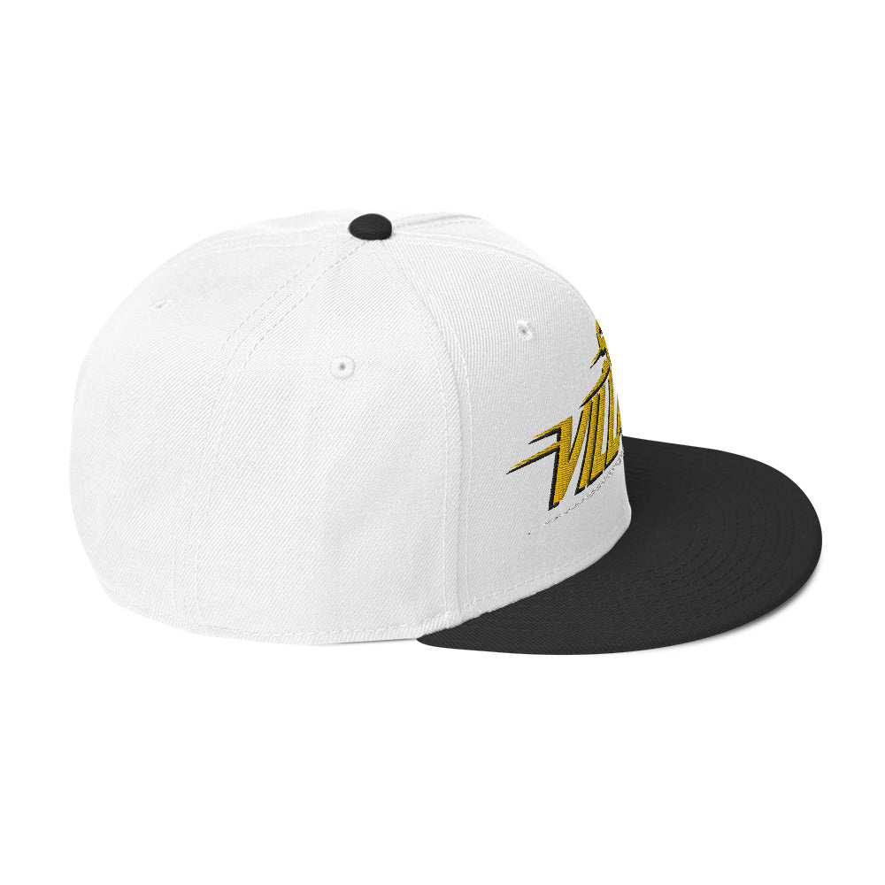 SKI VILLAINS WHITE LINE - Snapback Hat