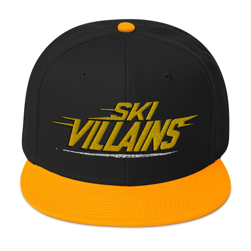 SKI VILLAINS WHITE LINE - Snapback Hat