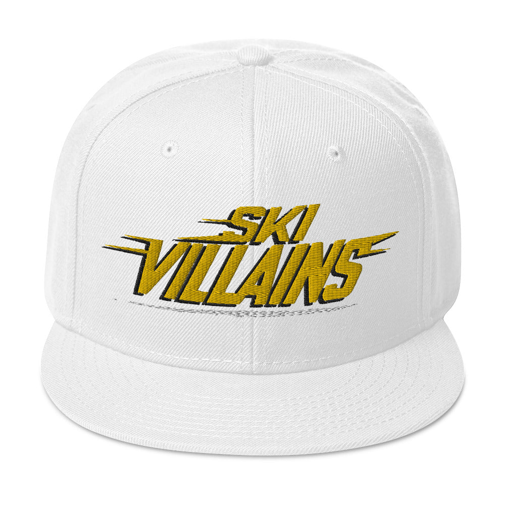 SKI VILLAINS WHITE LINE - Snapback Hat