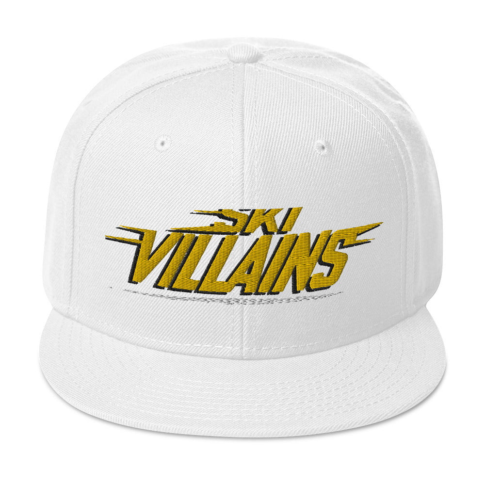 SKI VILLAINS WHITE LINE - Snapback Hat