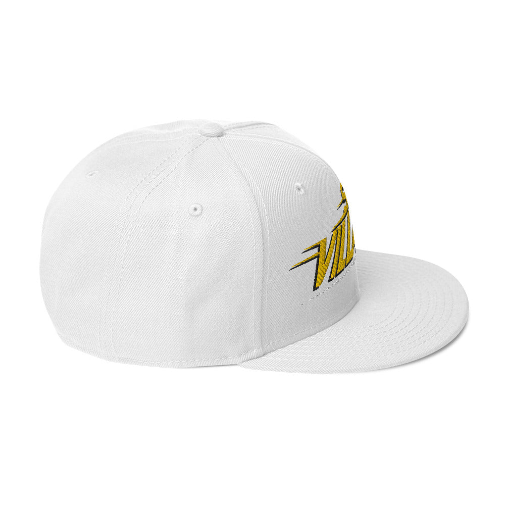 SKI VILLAINS WHITE LINE - Snapback Hat