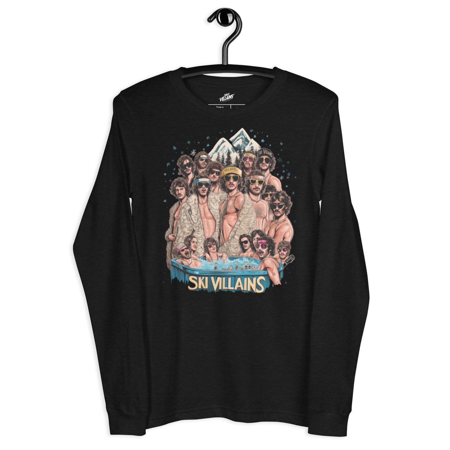 1982 HOT TUB - Unisex Long Sleeve Tee