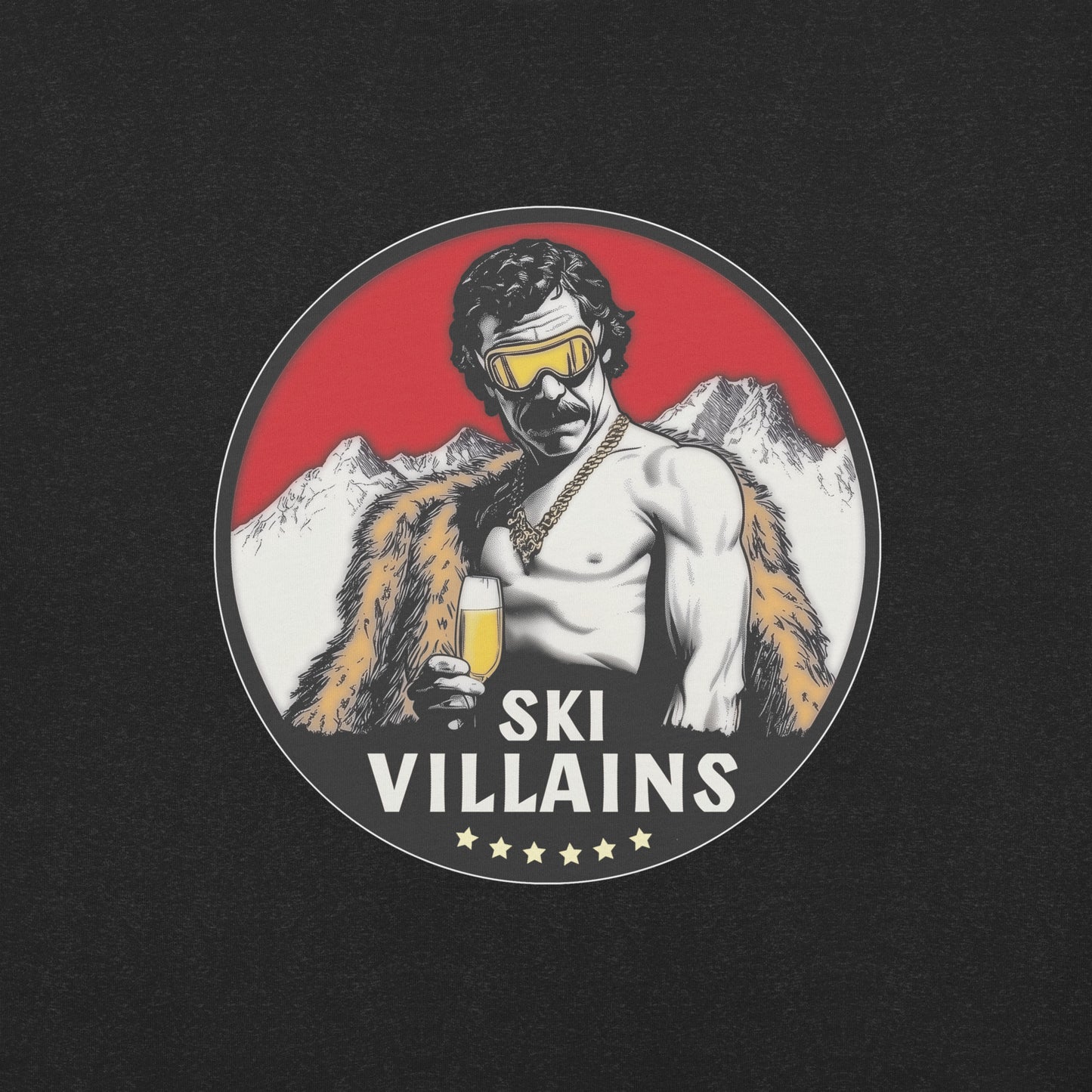 SKI VILLAINS 1980 - Unisex T-Shirt