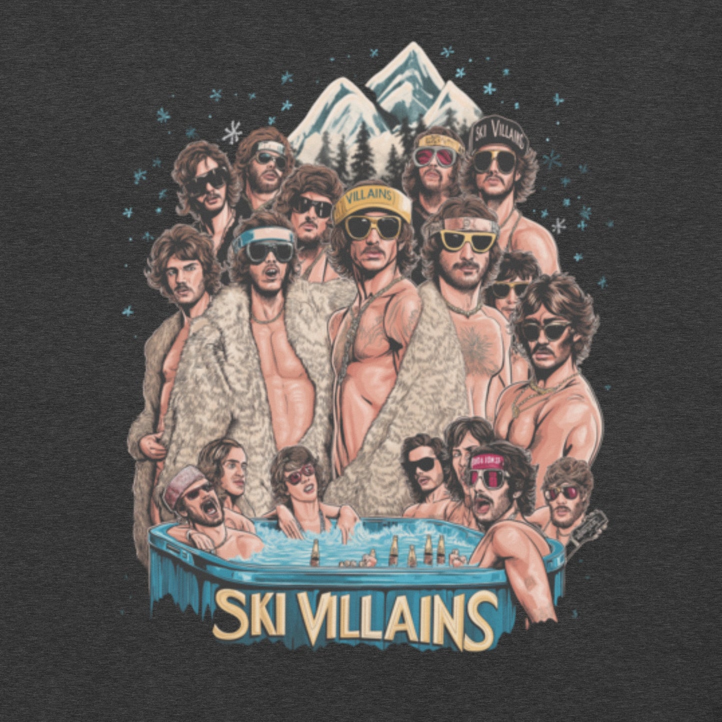 1981 HOT TUB - Unisex Long Sleeve Tee